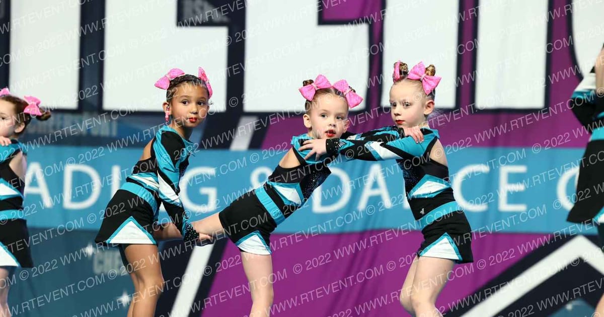 The Rock Athletics Pebbles · Cheersport Super Nationals
