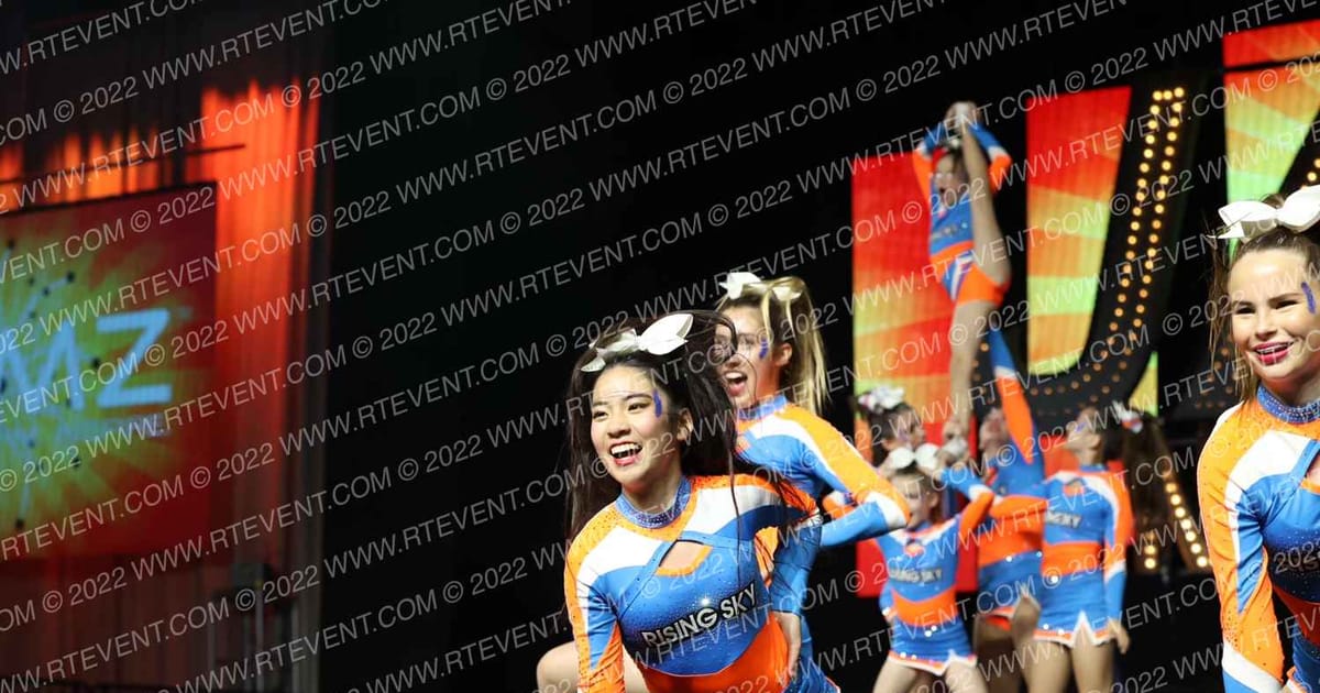 RISING SKY CHEER JR LEVEL 2 THUNDER QUEENS · AS Nationals