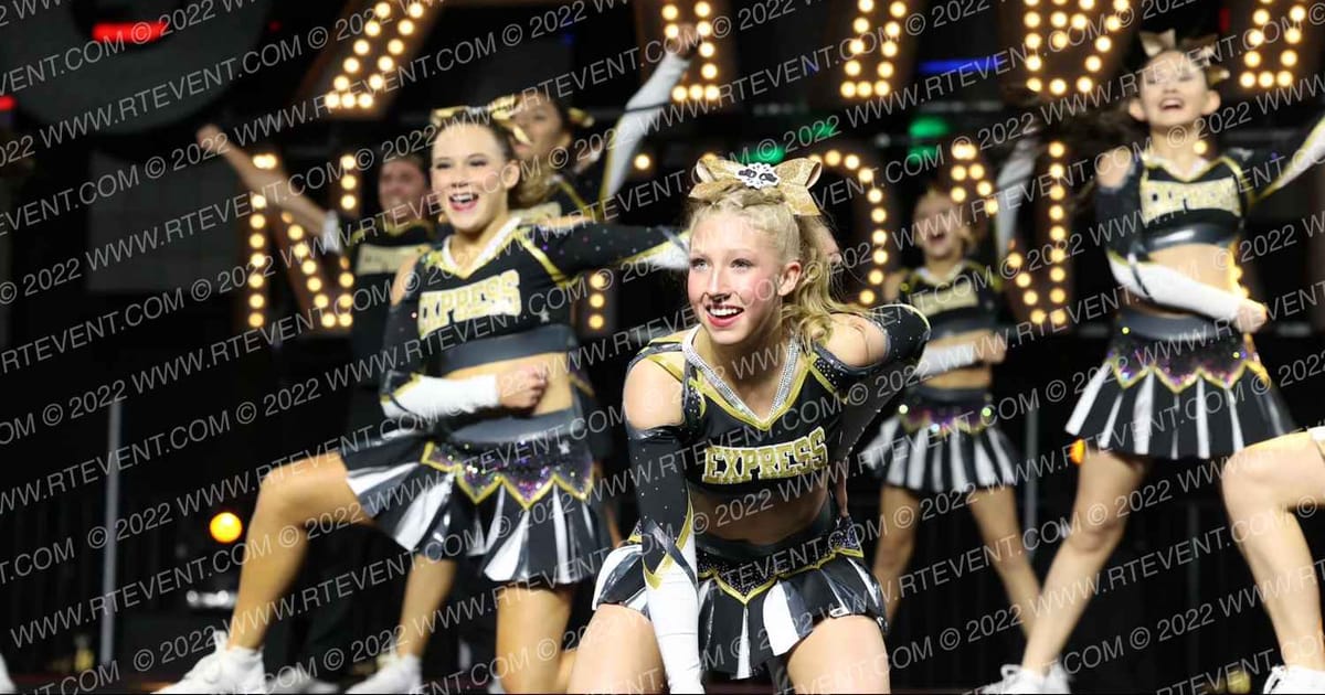 EXPRESS ALLSTARS SENIOR CHEER BLACKOUT · AS Nationals