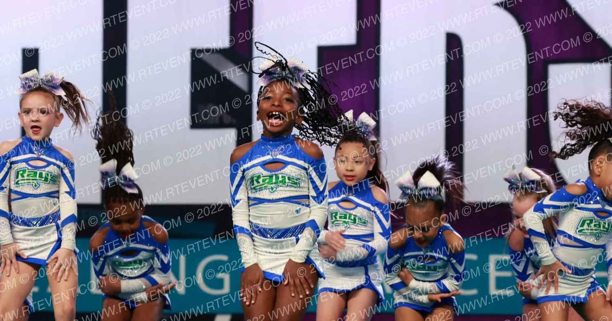 The Stingray Allstars Grape · Cheersport Super Nationals