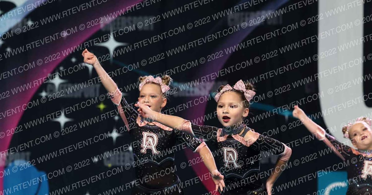 Designer Athletics Mini McQueens · Cheersport Super Nationals