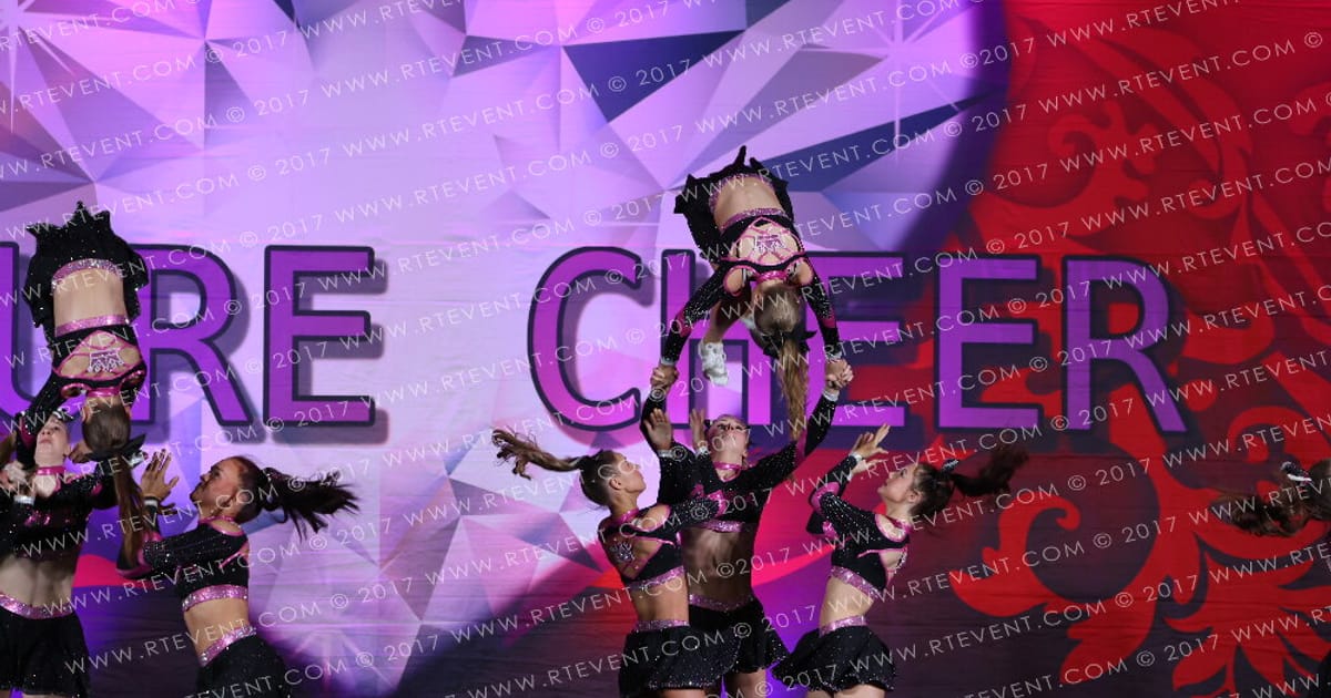 Apex cheer Queens · Heart of England and UK Uni Nationals