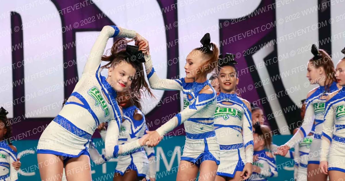 The Stingray Allstars Black · Cheersport Super Nationals