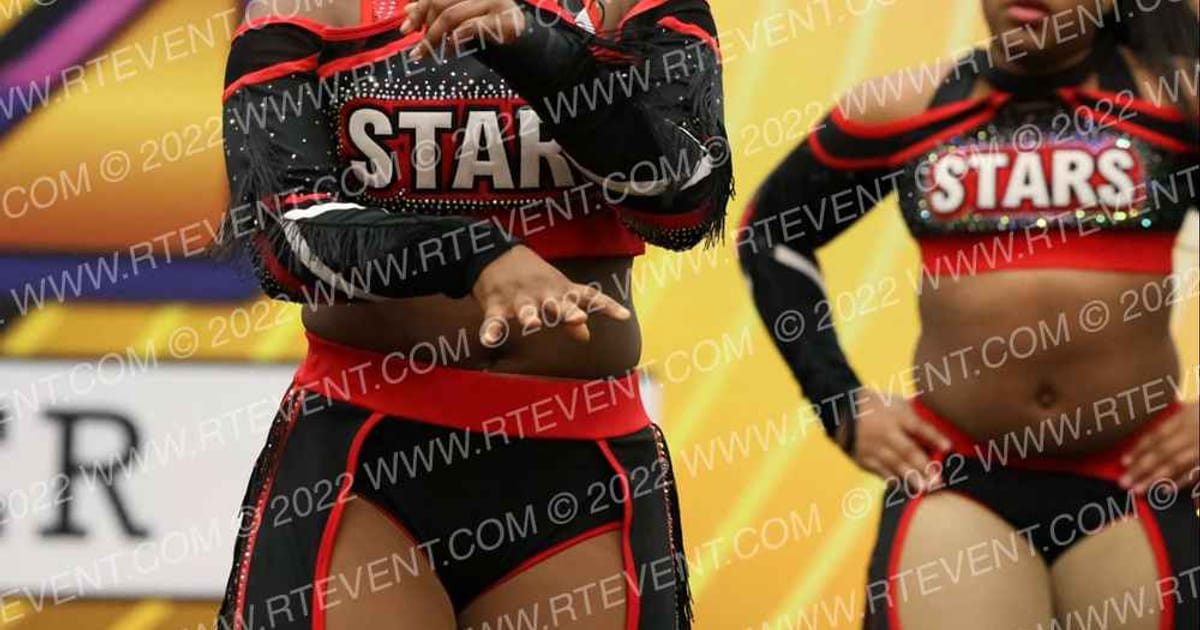 RISING STARS ACADEMY OF CHEER & DANCE Dynasty Heat · Red Hot Cheer and Dance Competition