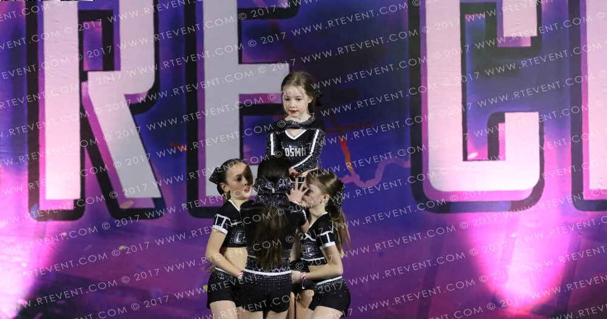 Cosmic Cheerleaders BLIZZARD · Heart of England and UK Uni Nationals