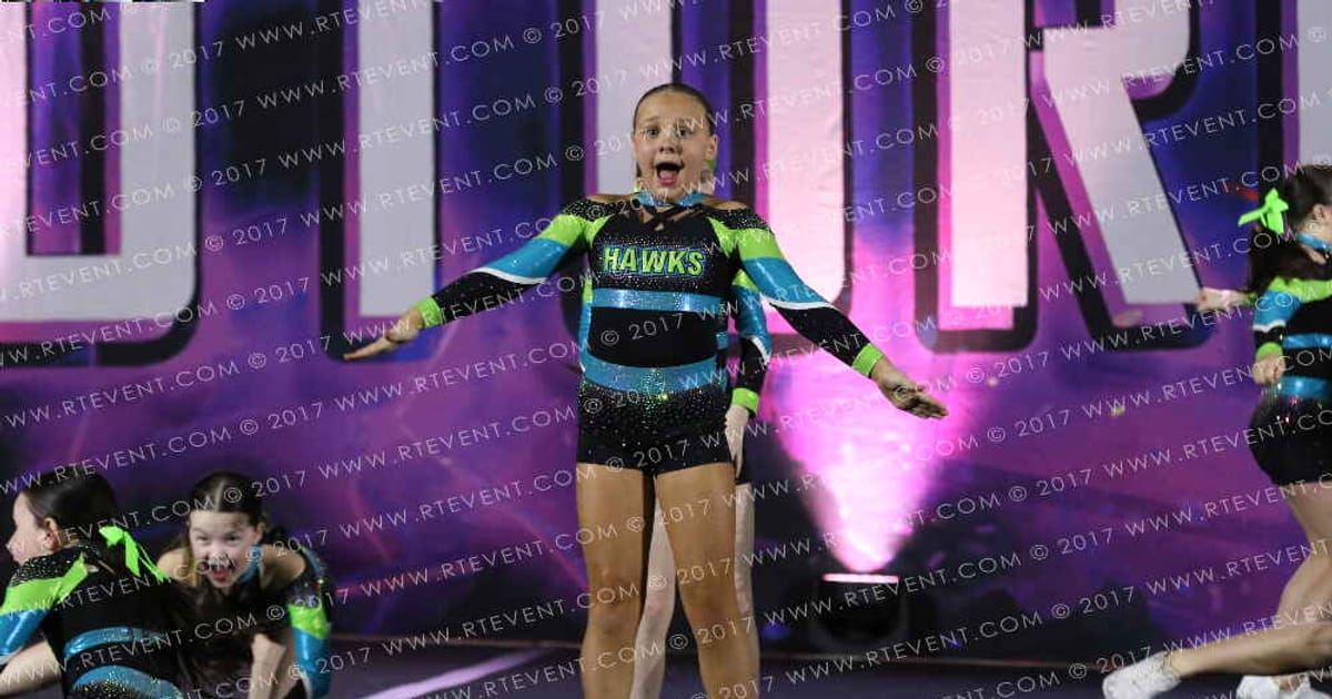 Hawks Intensity Cheer and Dance Team Hawks Intensity Sapphires · Heart of England and UK Uni Nationals