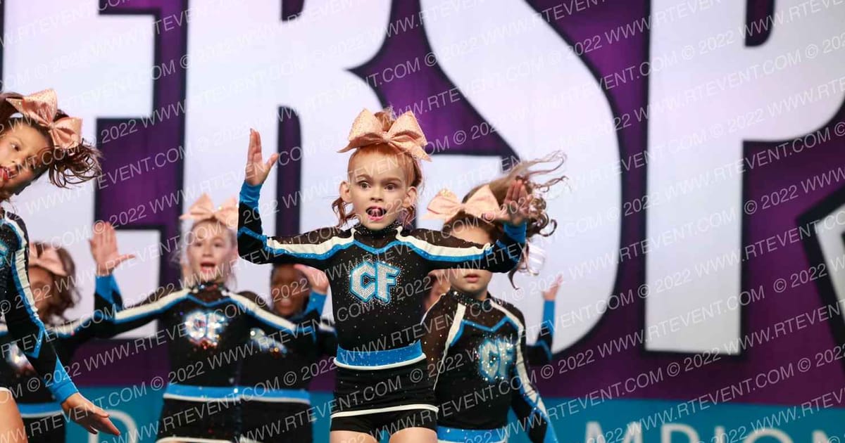 Louisiana Cheer Force Peach · Cheersport Super Nationals