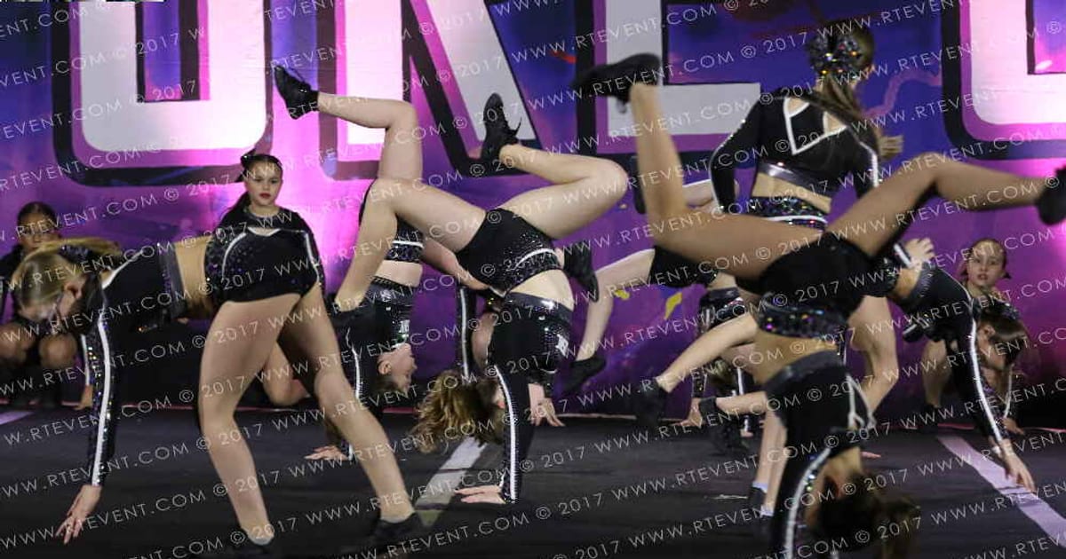 Cosmic Cheerleaders THUNDER · Heart of England and UK Uni Nationals