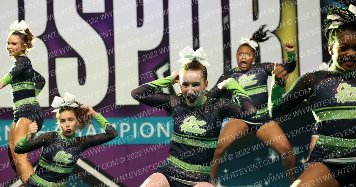 Cheer Nation Athletics Onyx · Cheersport Super Nationals