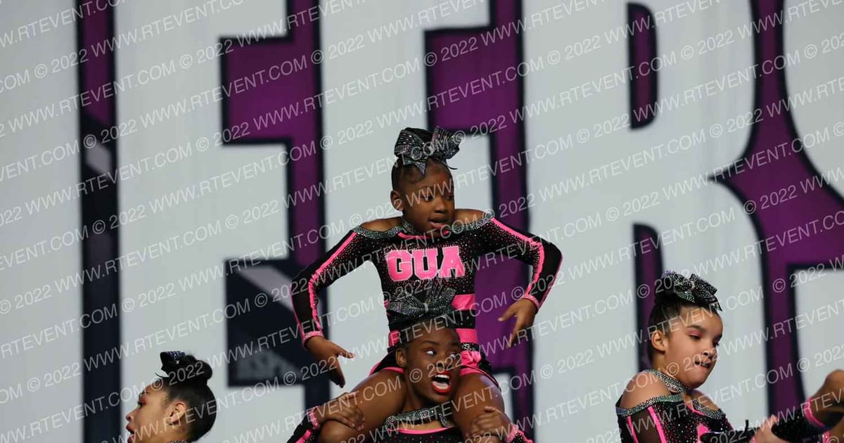 GU Allstars SILVER LINING · Cheersport Super Nationals