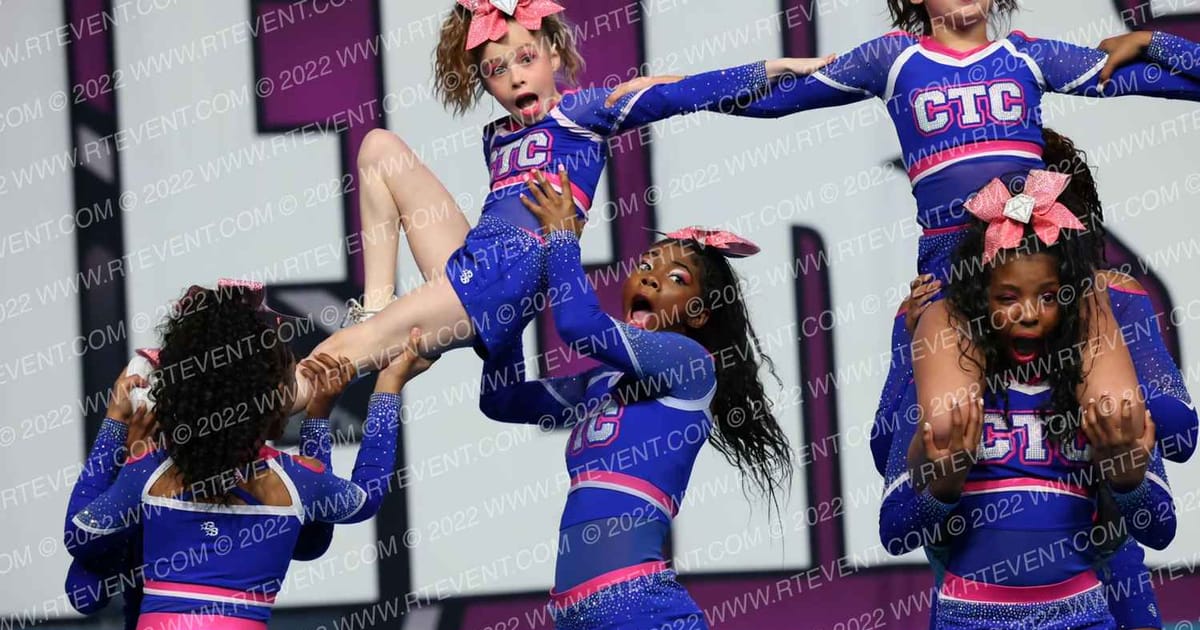Cheertastic Co. Princess Diamonds · Cheersport Super Nationals