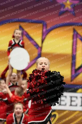 Red Devil Cheerleading Mini Devils