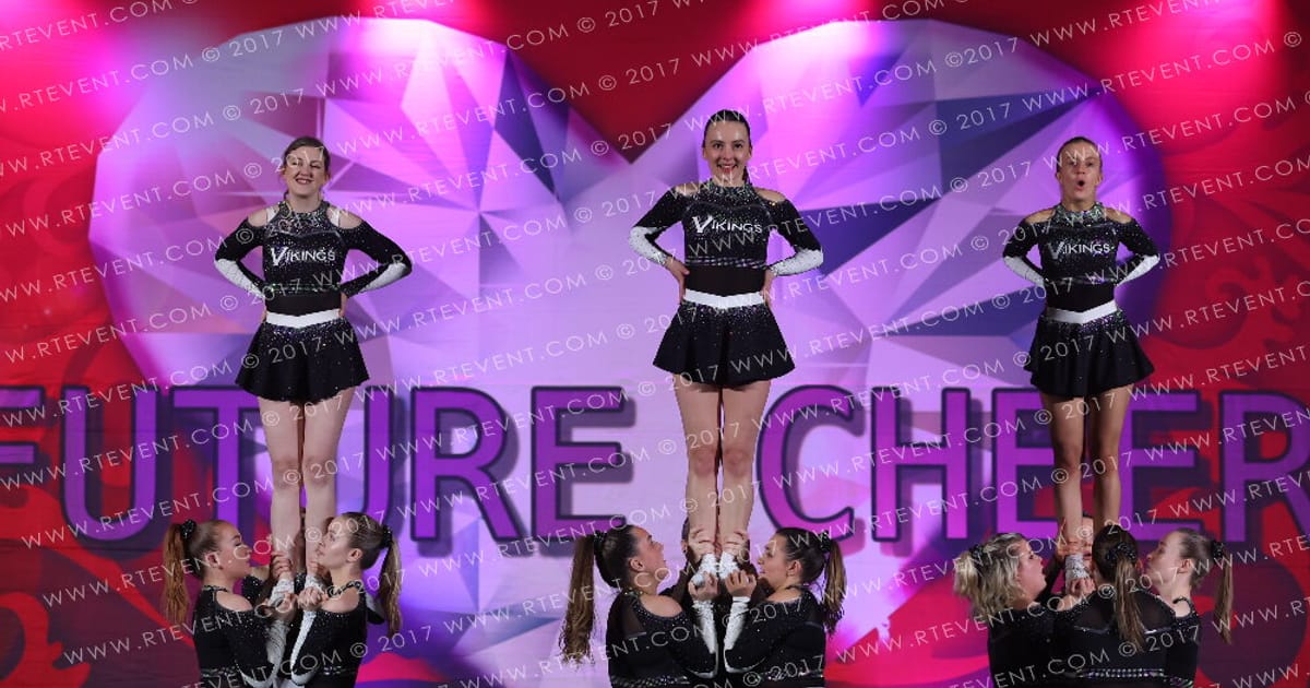 Vikings Cheerleading Combat · Heart of England and UK Uni Nationals