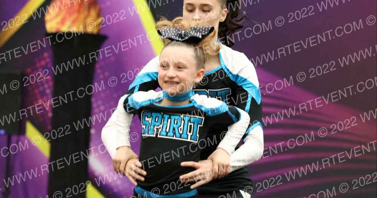 Spirit Cheer Black · Red Hot Cheer and Dance Competition