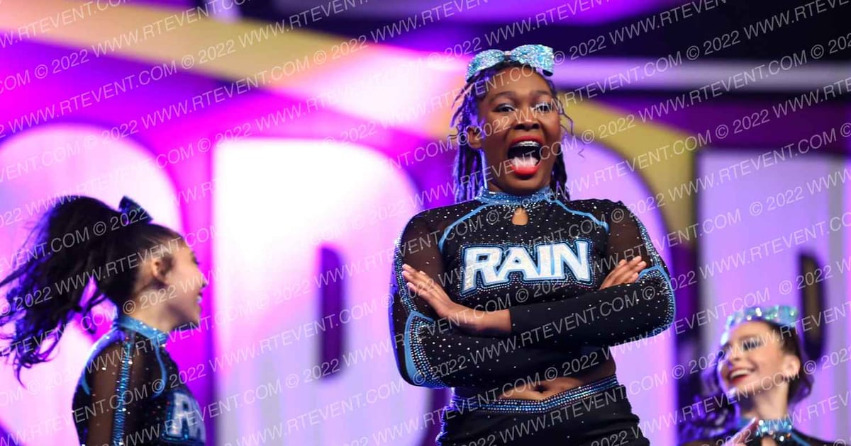 Rain Athletics Electric · Cheersport Super Nationals