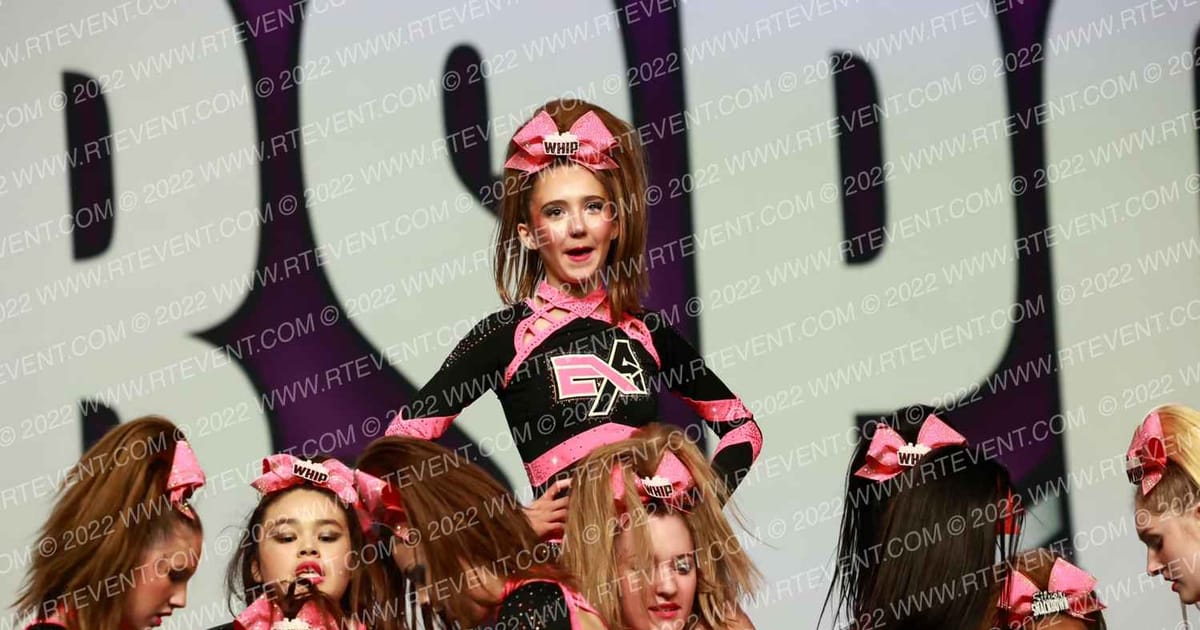 Extreme Athletics WHITE WHIP · Cheersport Super Nationals
