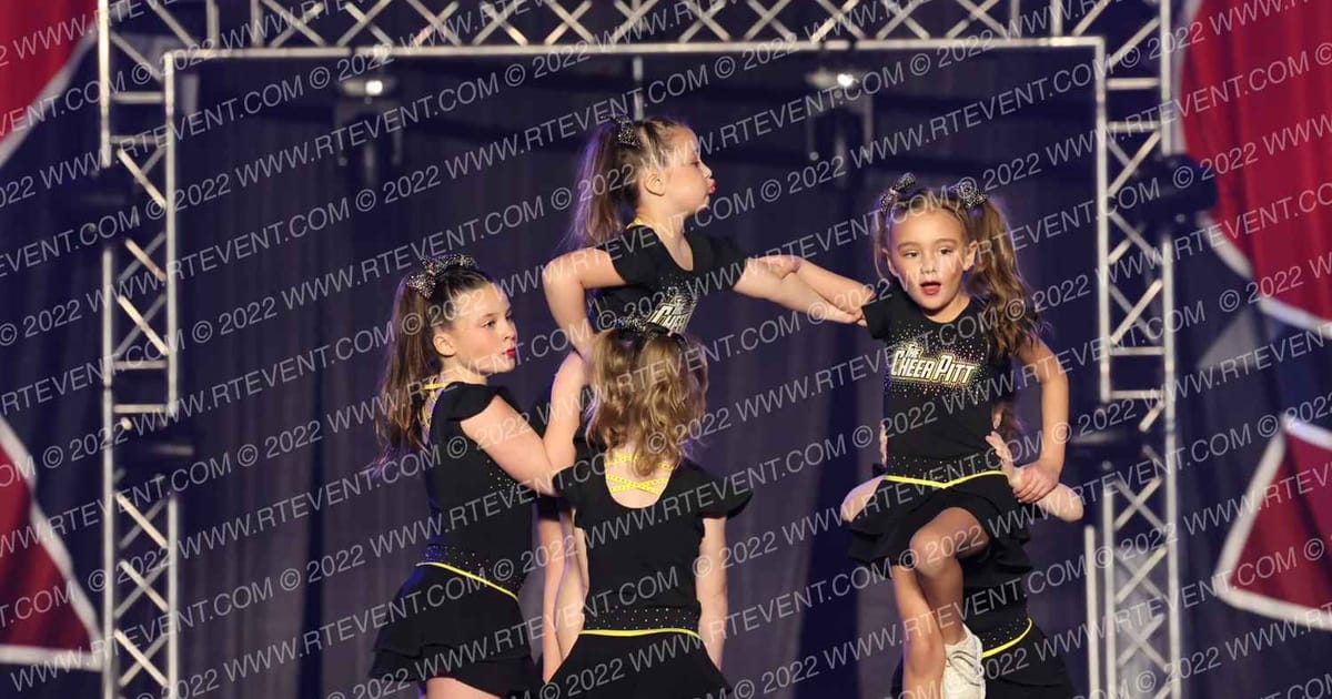 The Cheer Pitt Mini Sparks · CheerAPalooza