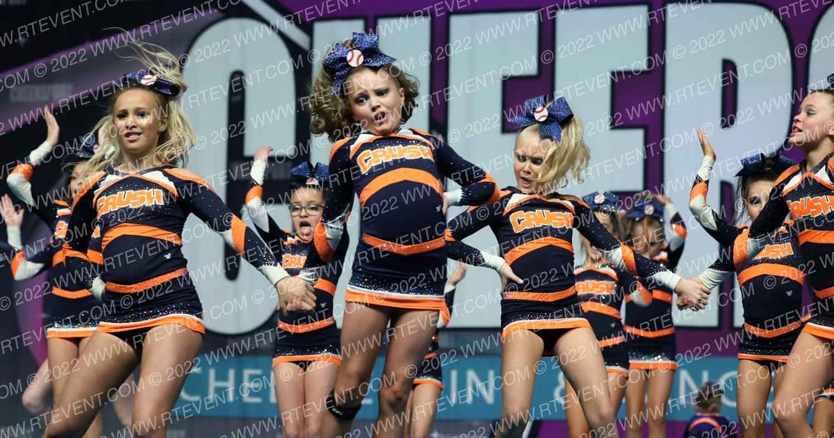 Crush Athletics Pineapple · Cheersport Super Nationals