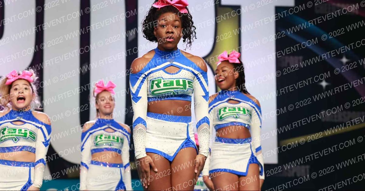 The Stingray Allstars Blush · Cheersport Super Nationals