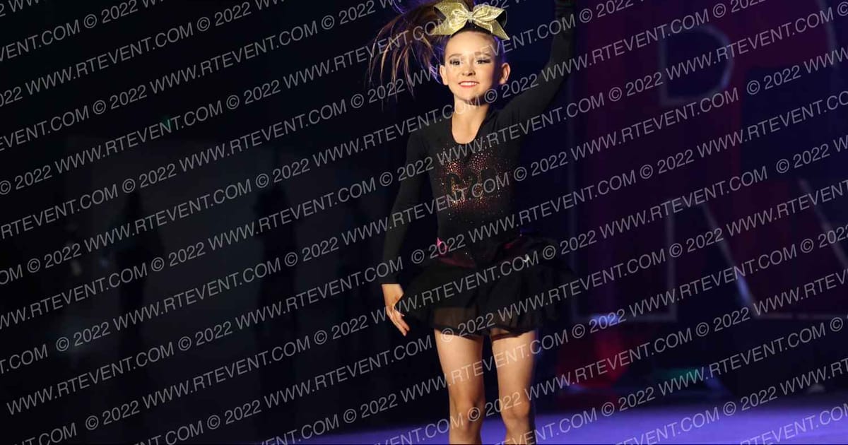 Chance 2 Dance Studio Gold Glitter · CheerAPalooza