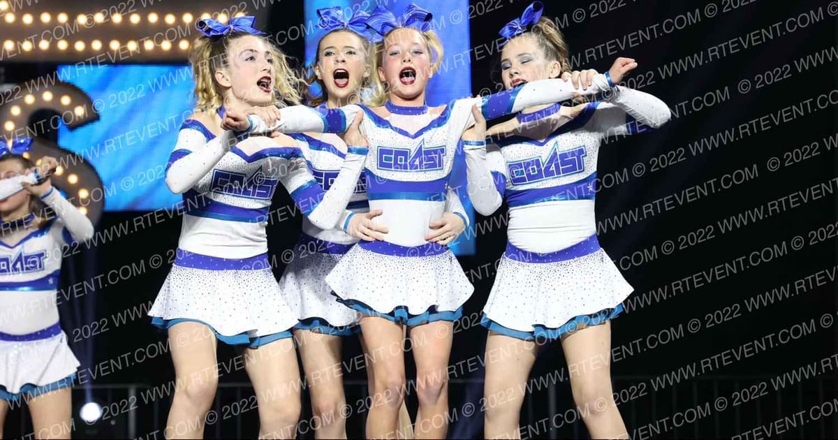 COAST SPIRIT ATHLETICS RAYS · AS Nationals