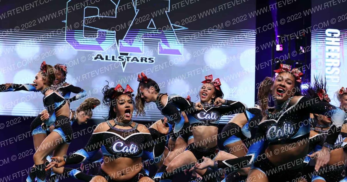 The California All Stars-Las Vegas ACES · Cheersport Super Nationals