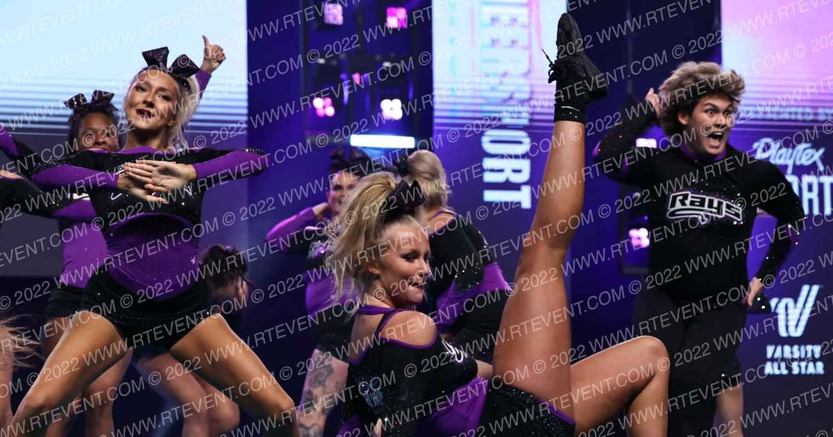 The Stingray Allstars Nightshade · Cheersport Super Nationals