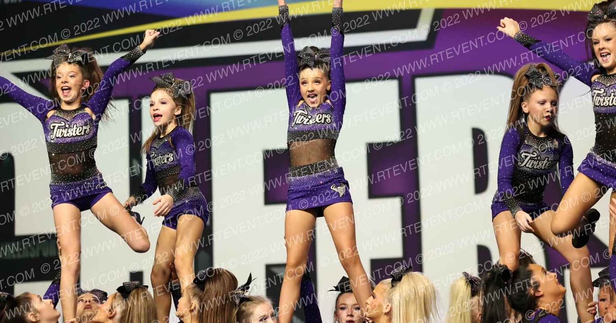 Knoxville Twisters RAIN · Cheersport Super Nationals