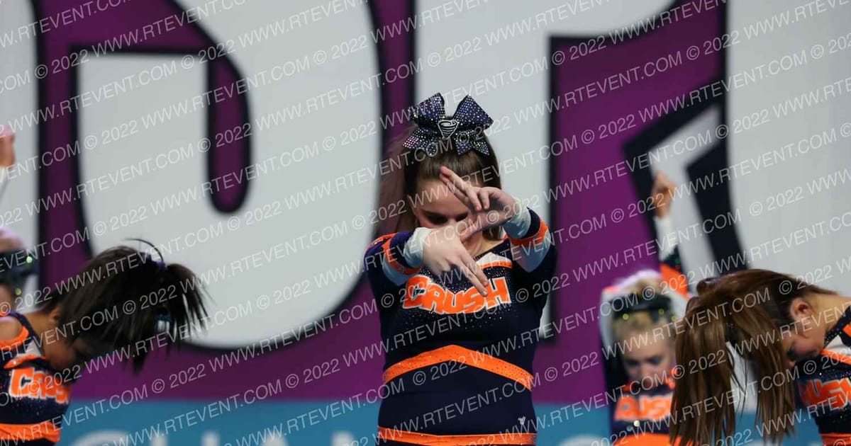 Crush Athletics Grapefruit · Cheersport Super Nationals
