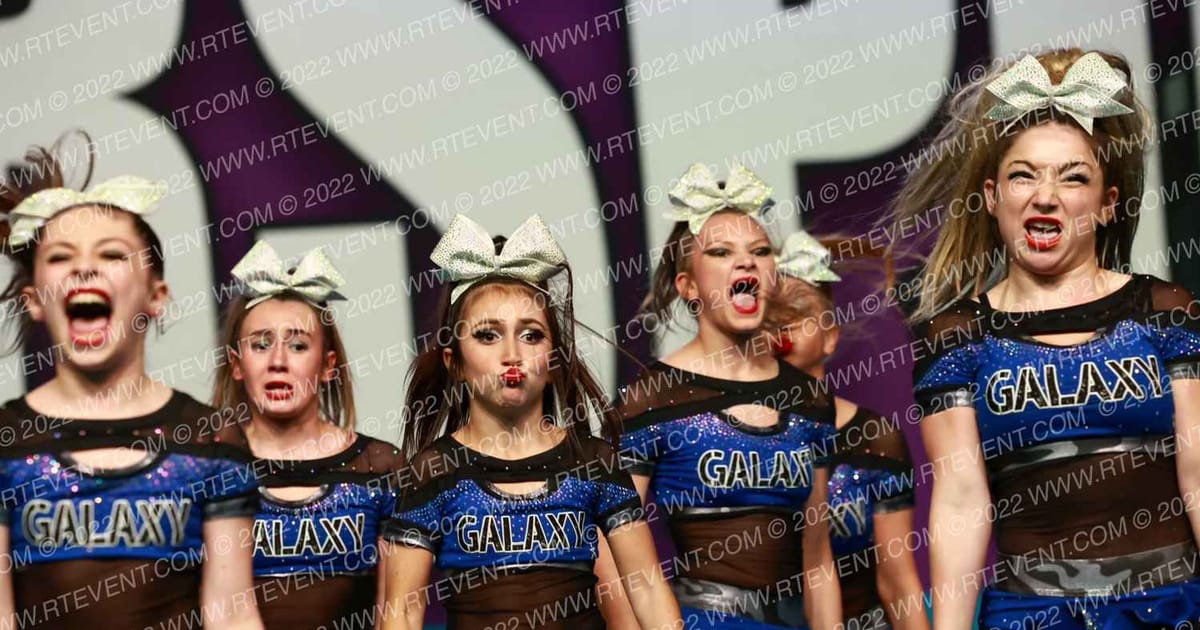 Galaxy Athletic Lady Reign · Cheersport Super Nationals