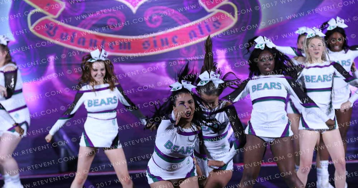 Royal Holloway Cheerleading and Dance Colossus · Heart of London University Nationals