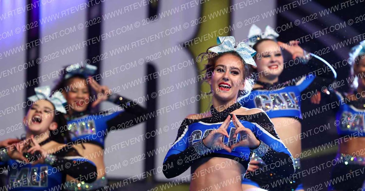 The California All Stars-Las Vegas Diamonds · Cheersport Super Nationals