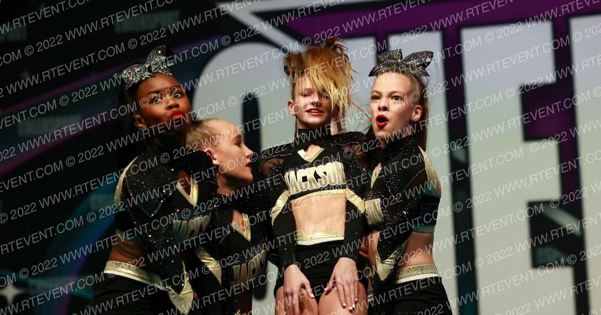 Jackson Cheer Company Lady Bullets · Cheersport Super Nationals