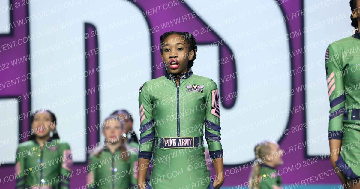 JAM Athletics Pink Army Reloaded · Cheersport Super Nationals