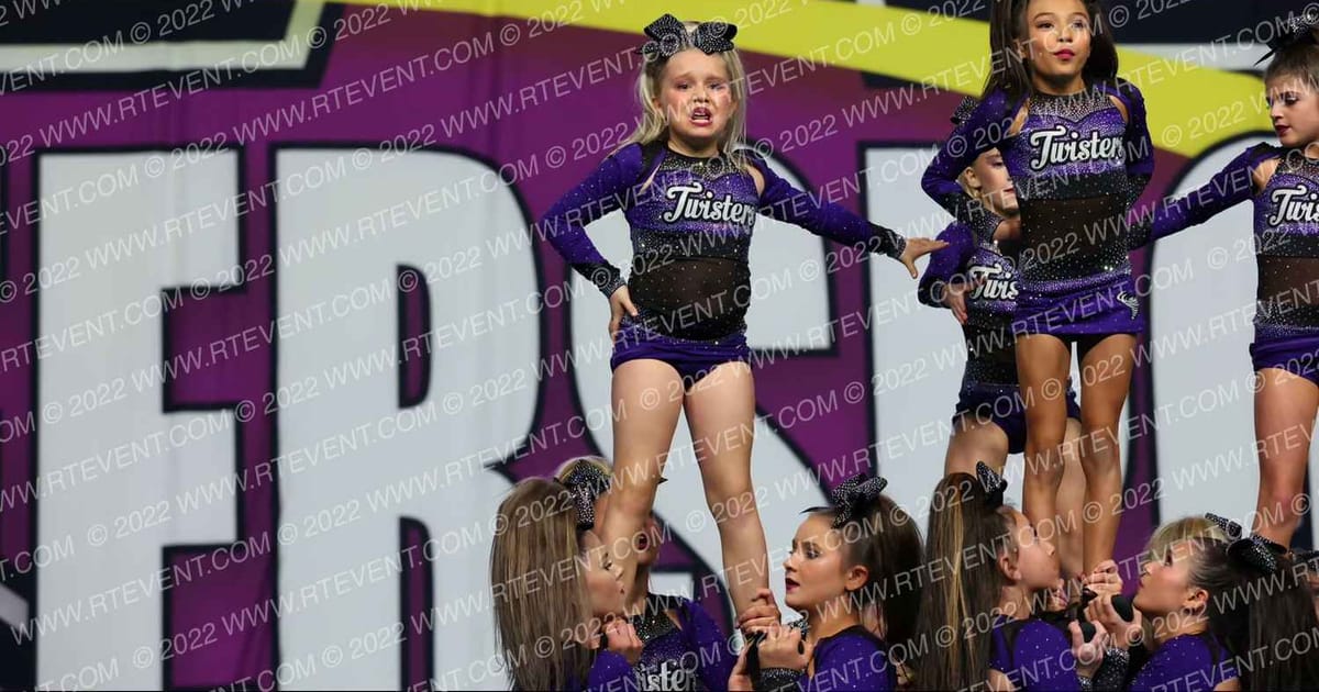 Knoxville Twisters Glacier · Cheersport Super Nationals