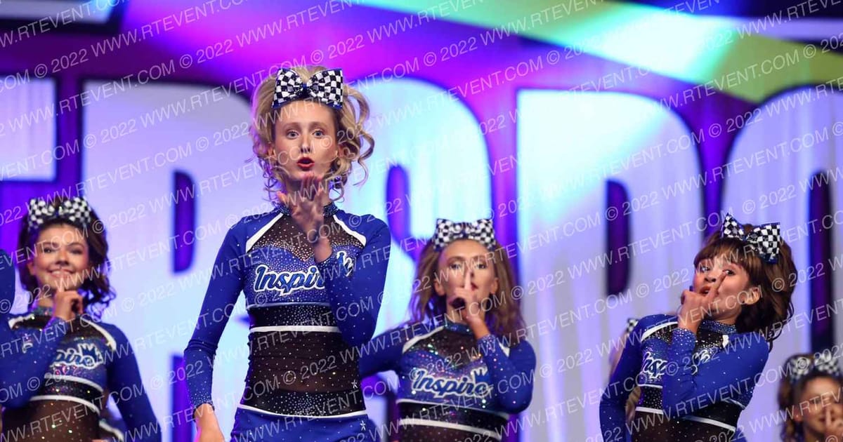 Inspire Athletics Blue Crew · Cheersport Super Nationals