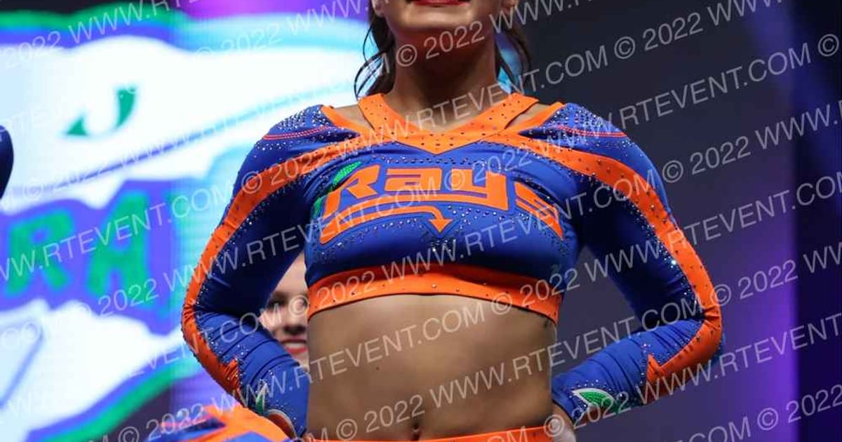 The Stingray Allstars Orange · Cheersport Super Nationals