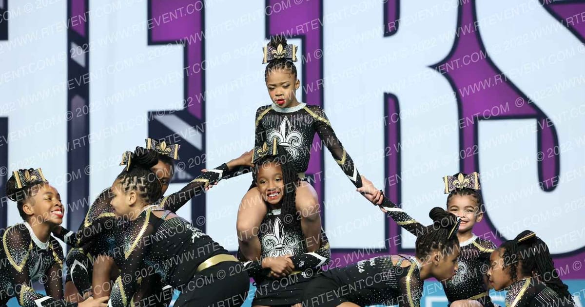 Bayou Athletics YOUTH BLUES · Cheersport Super Nationals