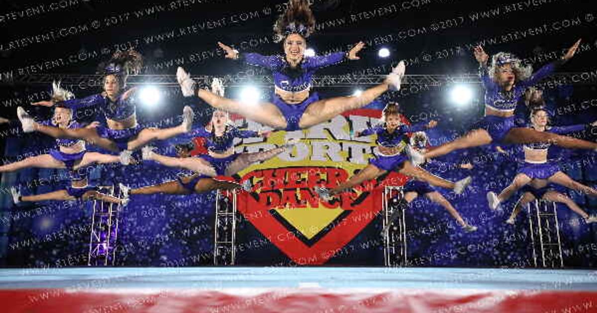 Flip City All Stars Black Out · Spirit Sports Beach Blast West Palm Beach Nationals DIDII