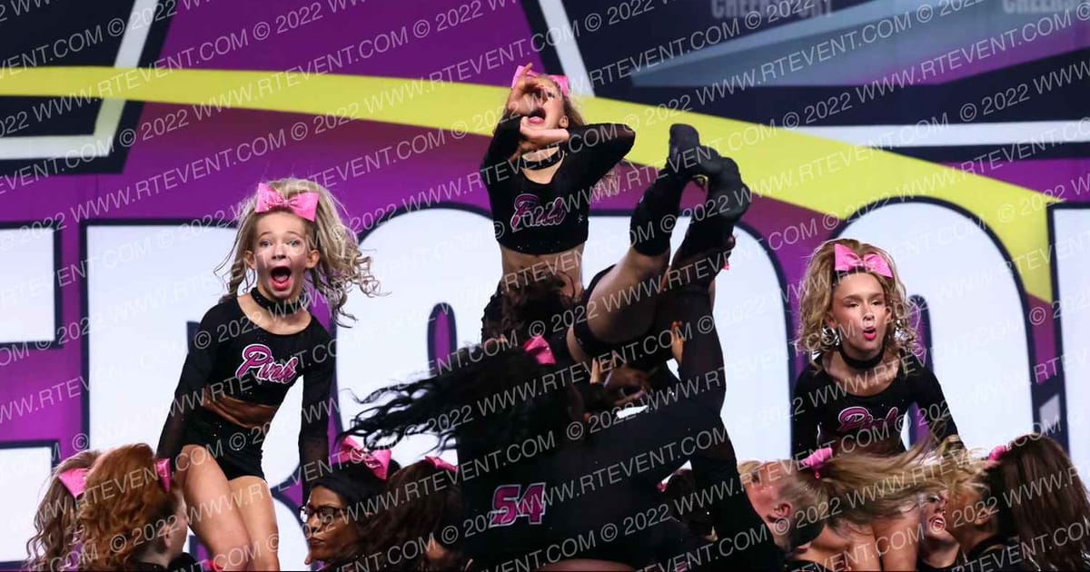 Inspire Athletics Pink Ladies · Cheersport Super Nationals