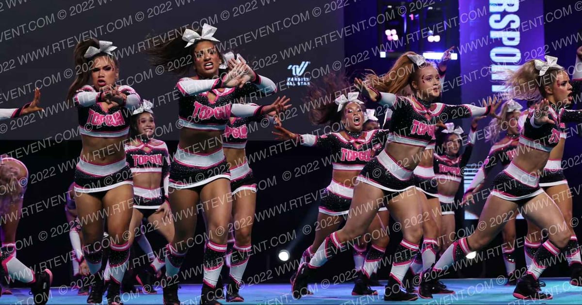 Top Gun All Stars Lady Jags · Cheersport Super Nationals
