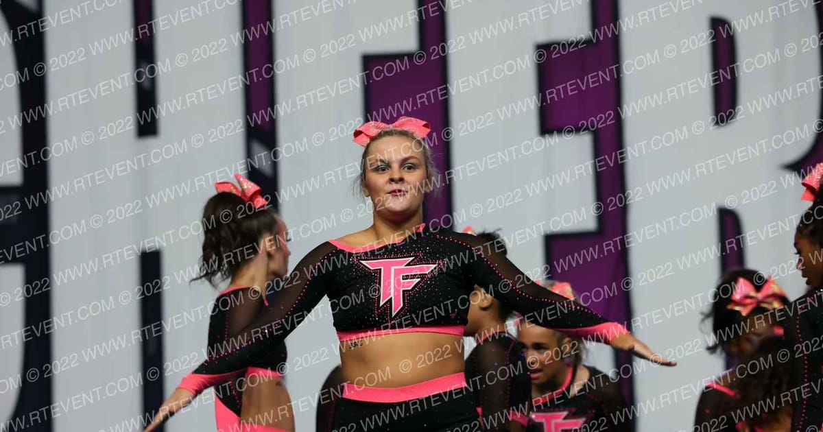 Titanium Force Cheer Black Smoke · Cheersport Super Nationals