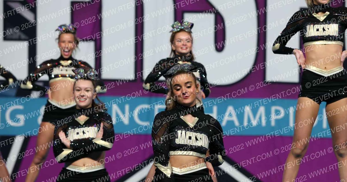 Jackson Cheer Company Black Ops · Cheersport Super Nationals
