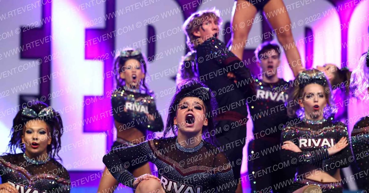 Rival Athletics Black Widow · Cheersport Super Nationals