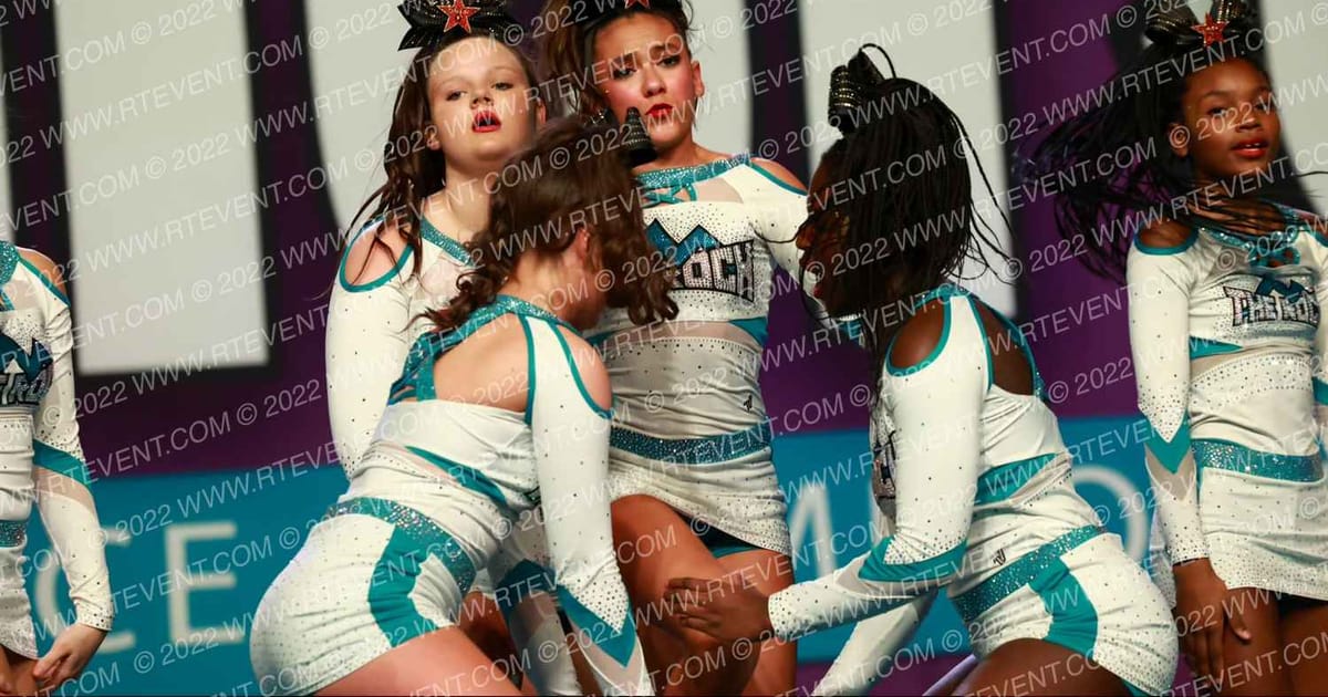 The Rock Athletics Onyx · Cheersport Super Nationals