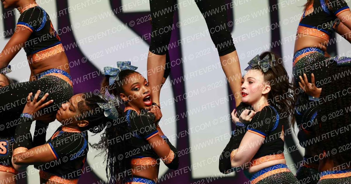 Davis Allstar Gym Inc Golden girls · Cheersport Super Nationals