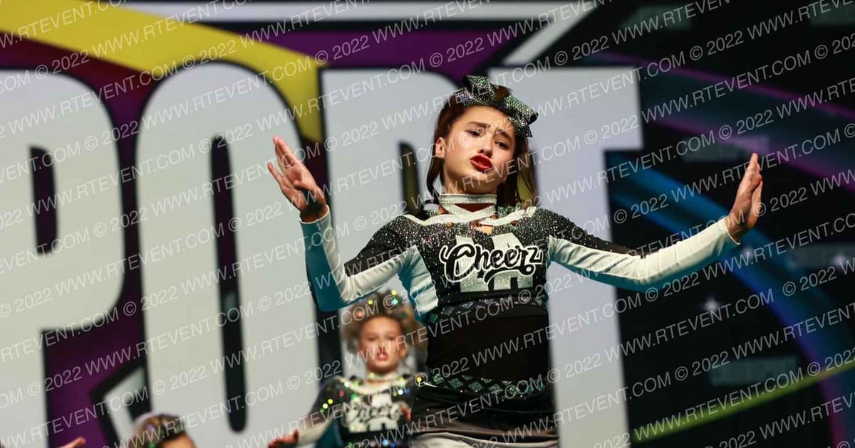 LA Cheerz Allstarz JBJT Jet Black Junior Three · Cheersport Super Nationals