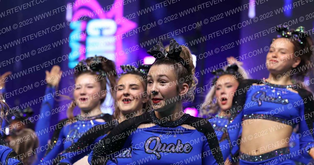 Maryland Twisters Virginia Quake · Cheersport Super Nationals
