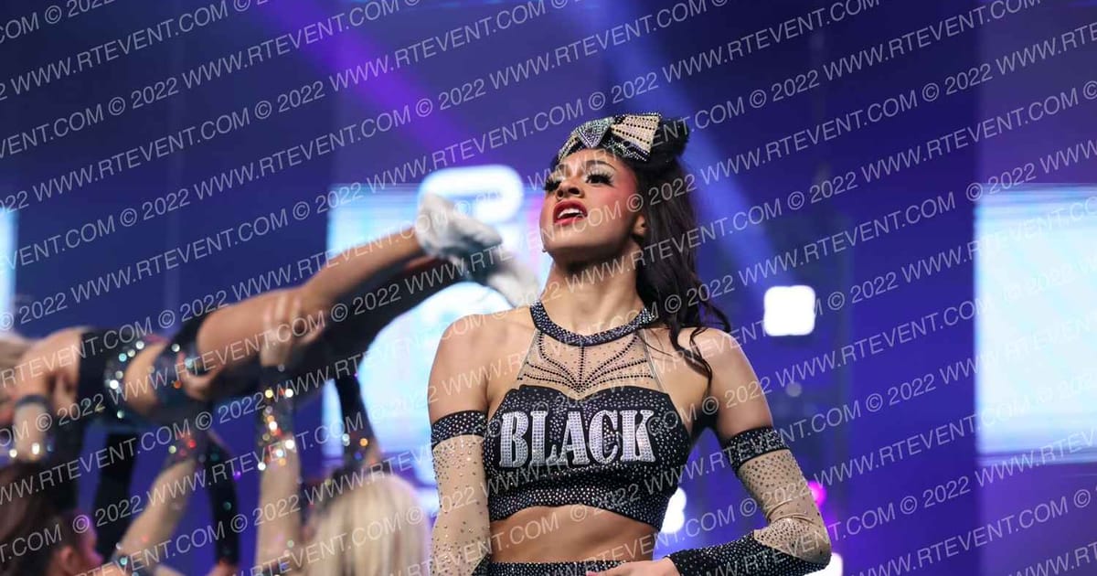 Diamonds All Stars BLACK · Cheersport Super Nationals