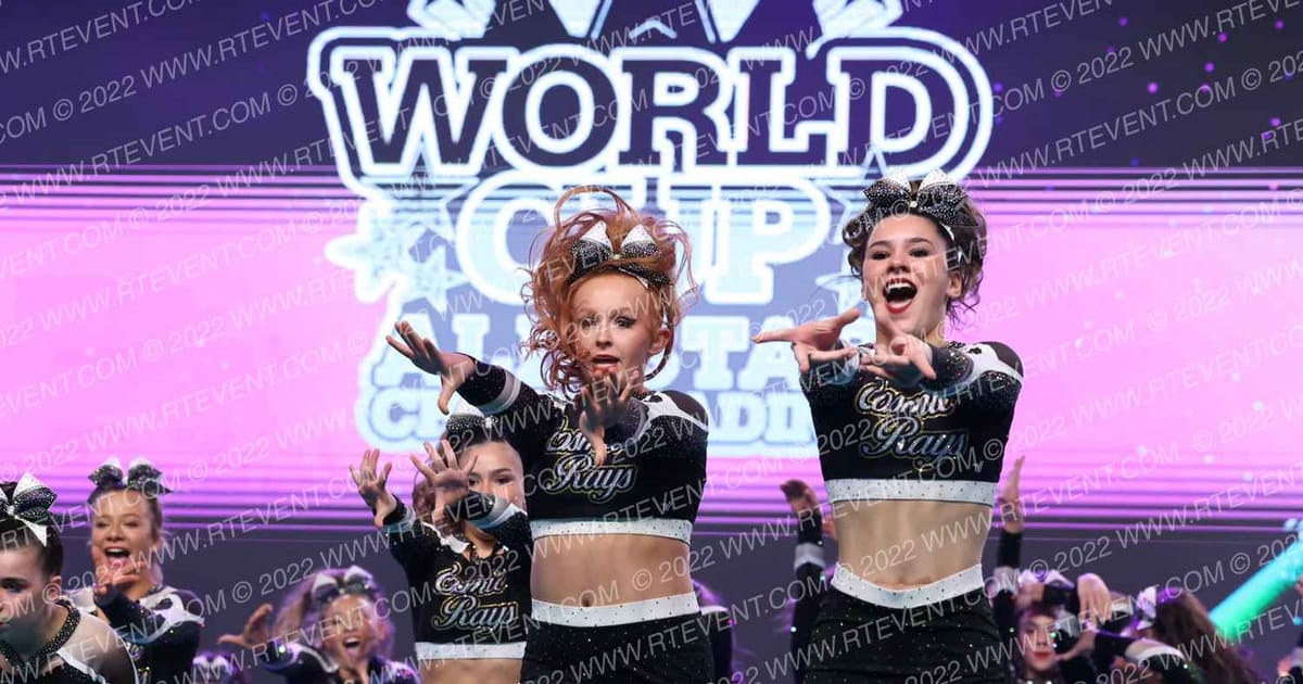 World Cup Cosmic Rays · Cheersport Super Nationals